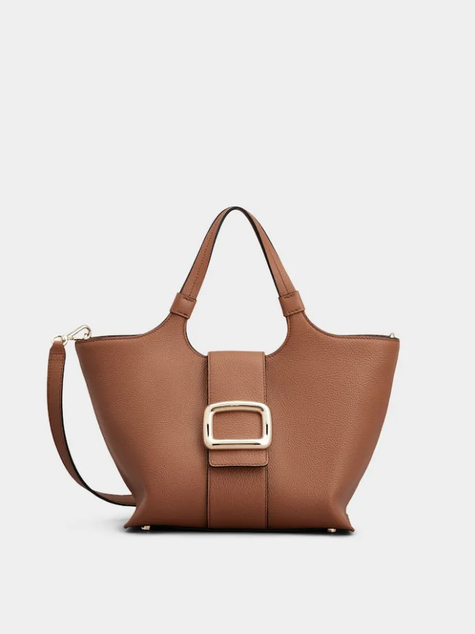 Roger Vivier Viv' Choc Mini Shopping Bag in leather Clearance