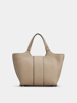 Roger Vivier Viv' Choc Mini Shopping Bag in leather Fashion