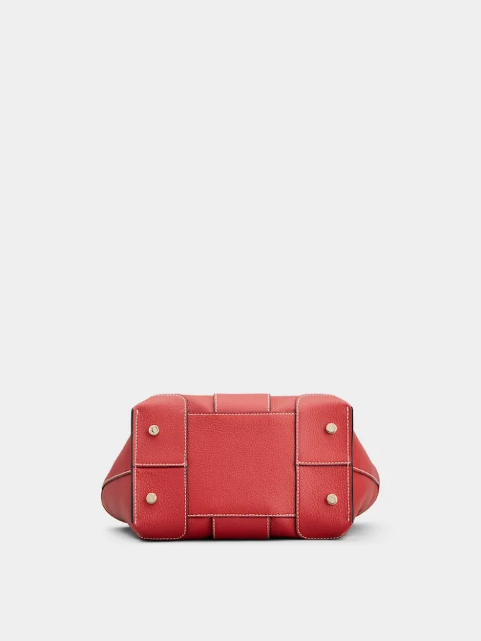 Roger Vivier Viv' Choc Mini Shopping Bag in leather Clearance