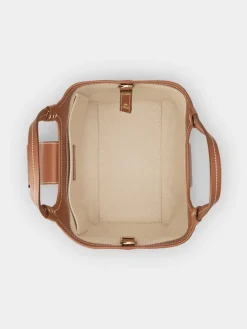 Roger Vivier Viv' Choc Mini Shopping Bag in canvas Online
