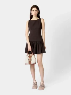 Roger Vivier Viv' Choc Mini Shopping Bag in canvas Online