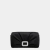 Roger Vivier Viv' Choc Phone Holder in satin New
