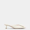 Roger Vivier Viv' in The City Mules in leather Hot