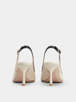 Roger Vivier Viv' In The City Slingback Pumps in leather Fashion