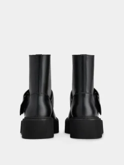 Roger Vivier Viv' Rangers Booties in leather Outlet