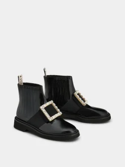 Roger Vivier Viv' Rangers Chelsea Booties in patent leather Fashion
