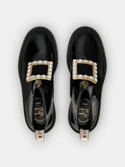 Roger Vivier Viv' Rangers Chelsea Booties in patent leather Fashion