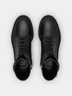 Roger Vivier Viv' Rangers Combat Boots in leather Clearance