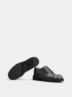 Roger Vivier Viv' Rangers Lace-ups in leather Clearance