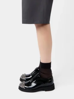 Roger Vivier Viv' Rangers Lace-ups in leather Clearance