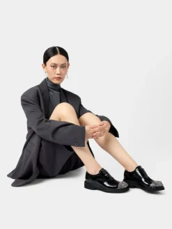 Roger Vivier Viv' Rangers Lace-ups in leather Clearance
