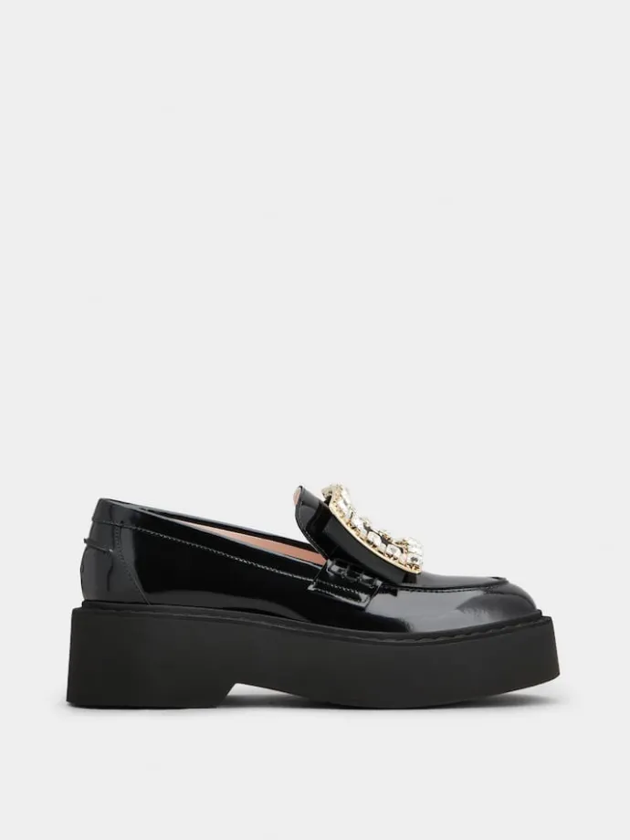 Roger Vivier Viv' Rangers Loafers in leather Outlet