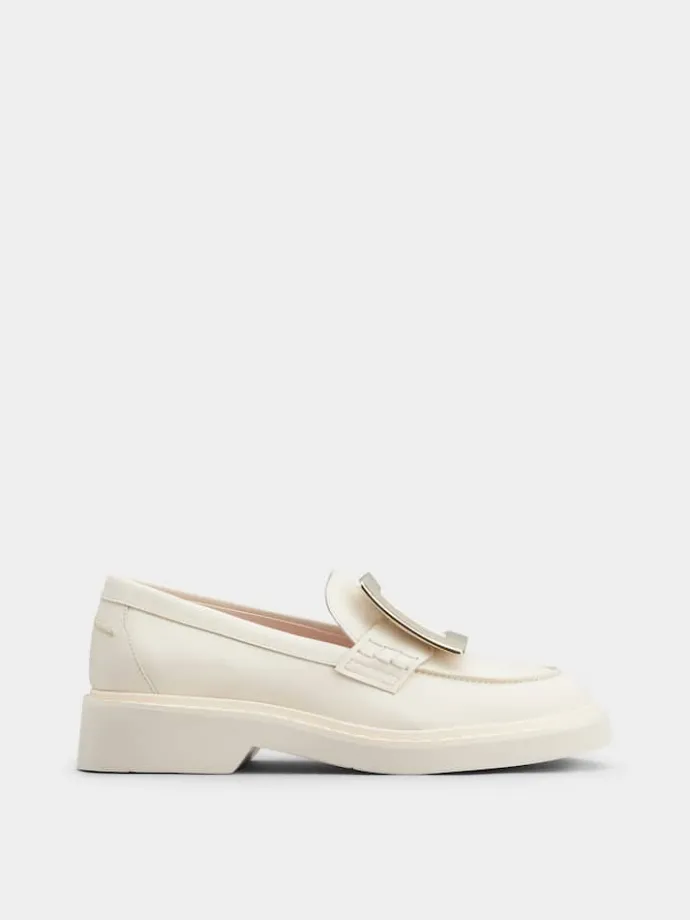 Roger Vivier Viv' Rangers Loafers in leather Sale