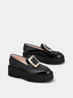 Roger Vivier Viv' Rangers Loafers in leather Sale