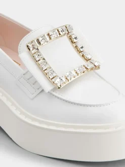 Roger Vivier Viv' Rangers Loafers in leather Online