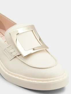 Roger Vivier Viv' Rangers Loafers in leather Sale
