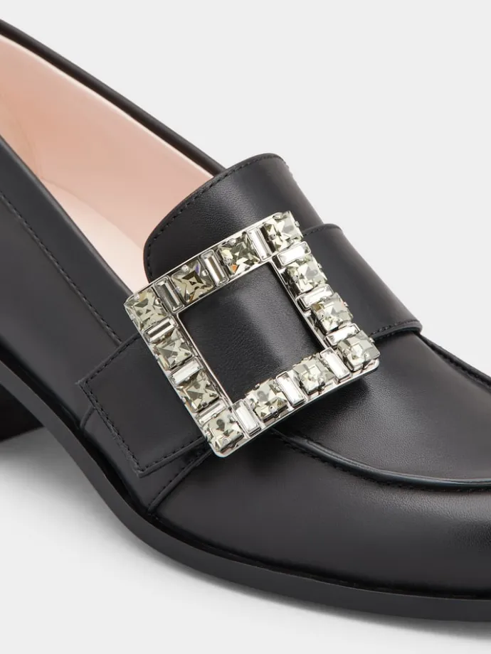 Roger Vivier Viv' Rangers Loafers in leather Discount
