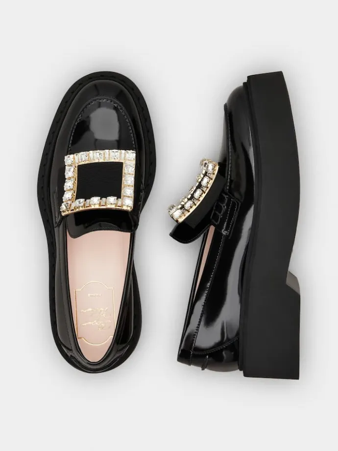 Roger Vivier Viv' Rangers Loafers in leather Outlet