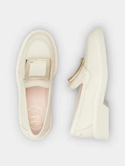 Roger Vivier Viv' Rangers Loafers in leather Sale
