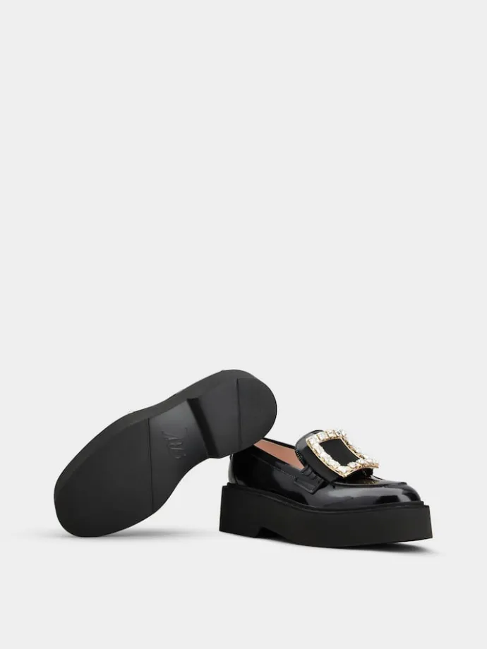Roger Vivier Viv' Rangers Loafers in leather Outlet