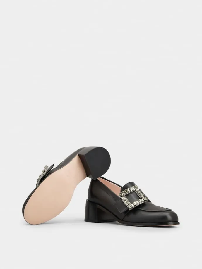 Roger Vivier Viv' Rangers Loafers in leather Discount