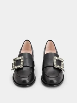 Roger Vivier Viv' Rangers Loafers in leather Discount