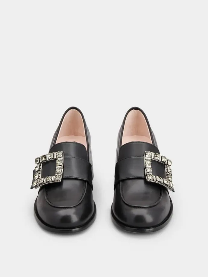 Roger Vivier Viv' Rangers Loafers in leather Discount