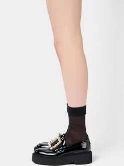 Roger Vivier Viv' Rangers Loafers in leather Outlet