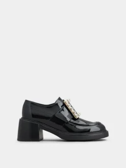Roger Vivier Viv' Rangers Loafers in patent leather Sale