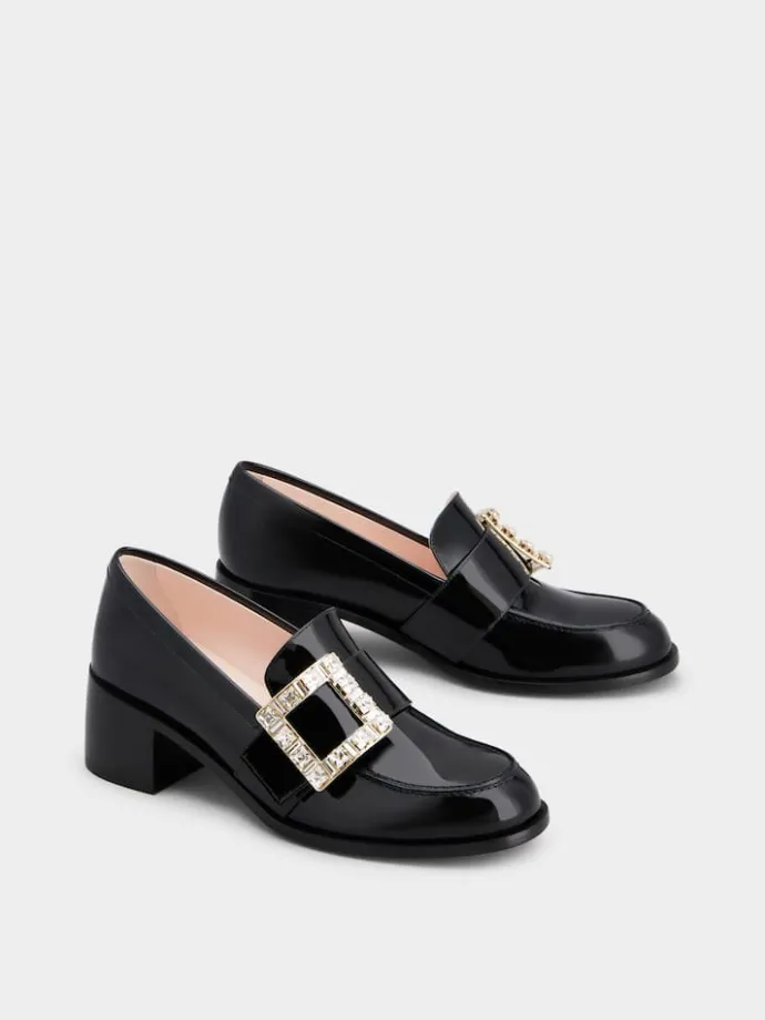 Roger Vivier Viv' Rangers Loafers in patent leather Best