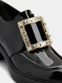 Roger Vivier Viv' Rangers Loafers in patent leather Sale