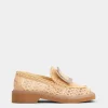 Roger Vivier Viv' Rangers Loafers in raffia Clearance