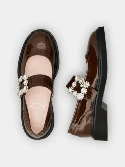 Roger Vivier Viv' Rangers Mary Janes in patent leather Best
