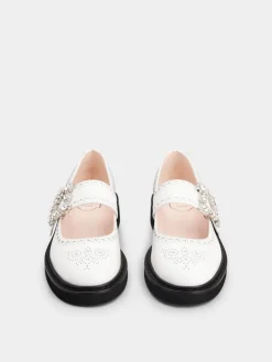 Roger Vivier Viv' Rangers Mary Janes in leather Outlet