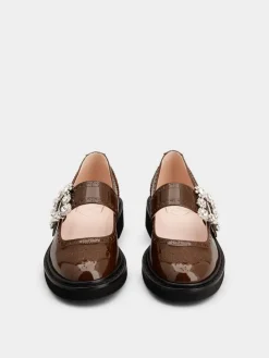 Roger Vivier Viv' Rangers Mary Janes in patent leather Best