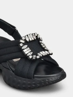 Roger Vivier Viv' Run Light Sandals in fabric New