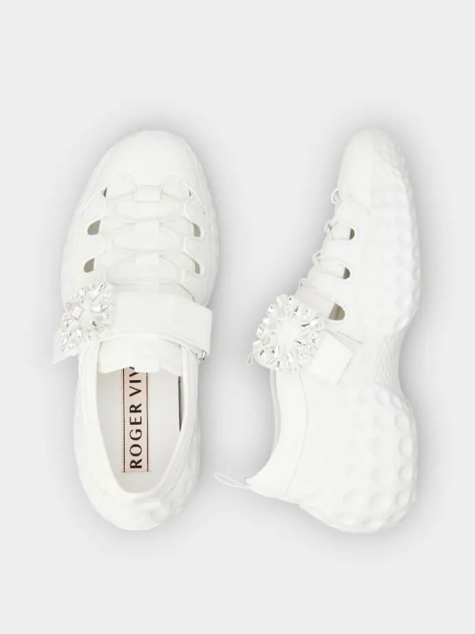 Roger Vivier Viv' Run Light Trekky Sneakers in fabric Best