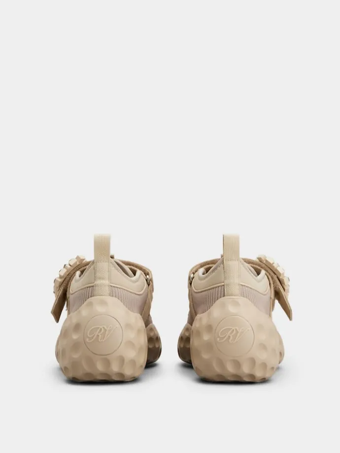 Roger Vivier Viv' Run Light Trekky Sneakers in fabric Best