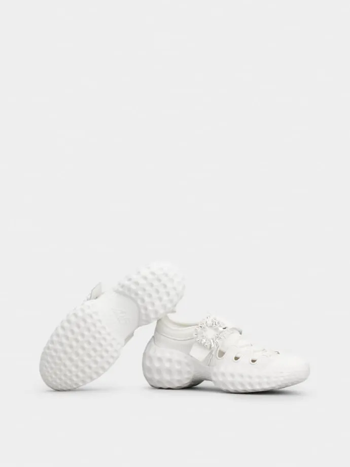 Roger Vivier Viv' Run Light Trekky Sneakers in fabric Best