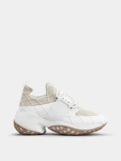 Roger Vivier Viv' Run Sneakers in fabric Fashion