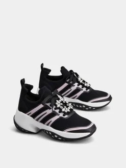 Roger Vivier Viv' Run Sneakers in fabric Best