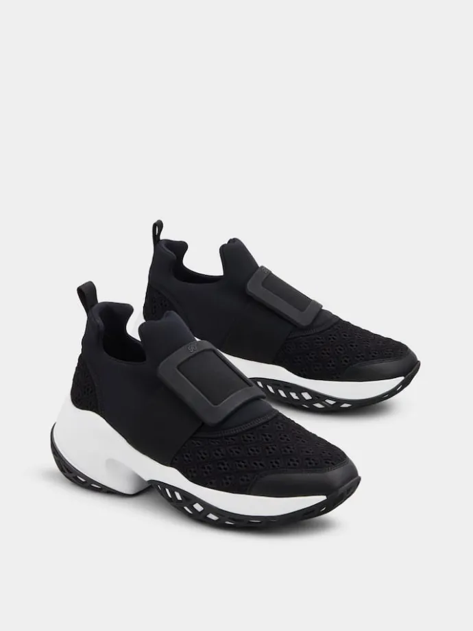 Roger Vivier Viv' Run Sneakers in fabric Hot