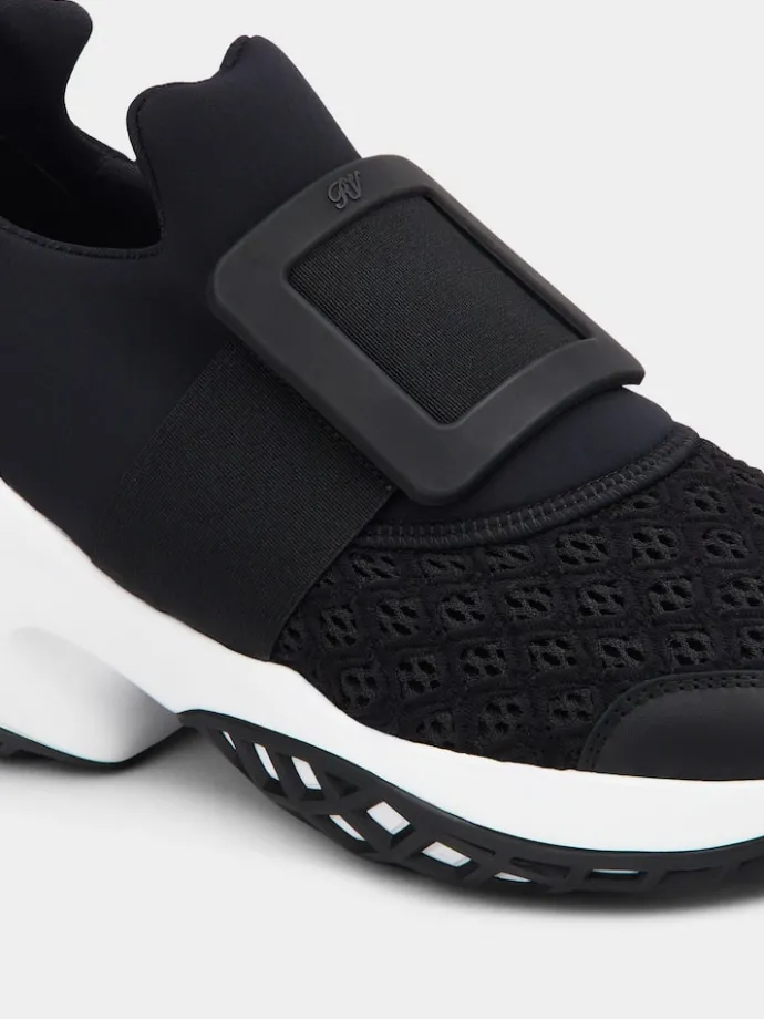 Roger Vivier Viv' Run Sneakers in fabric Hot