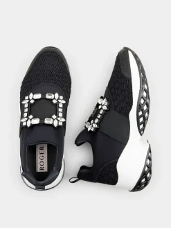 Roger Vivier Viv' Run Sneakers in fabric Hot