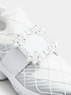 Roger Vivier Viv' Run Sneakers in fabric Outlet
