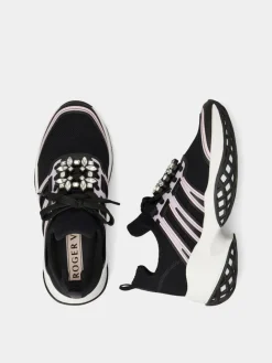 Roger Vivier Viv' Run Sneakers in fabric Best