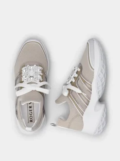 Roger Vivier Viv' Run Sneakers in fabric Clearance