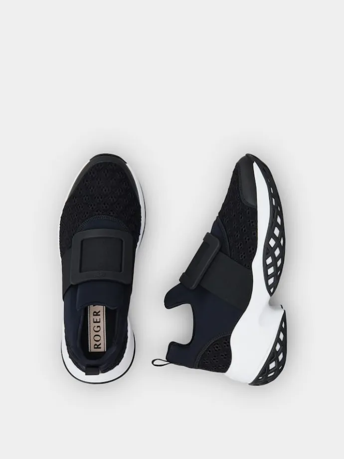 Roger Vivier Viv' Run Sneakers in fabric Hot