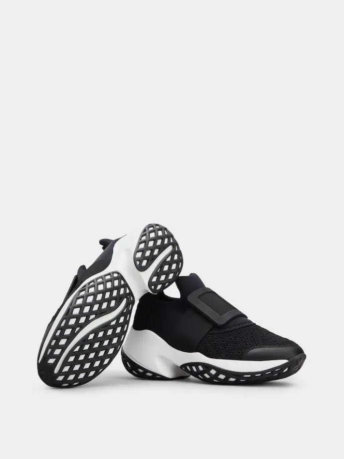 Roger Vivier Viv' Run Sneakers in fabric Hot