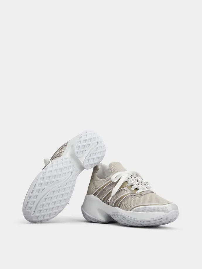 Roger Vivier Viv' Run Sneakers in fabric Clearance